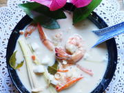 Thailändische Garnelensuppe mit Kokosmilch – Tom Gung Gati Sod - Rezept - Bild Nr. 2