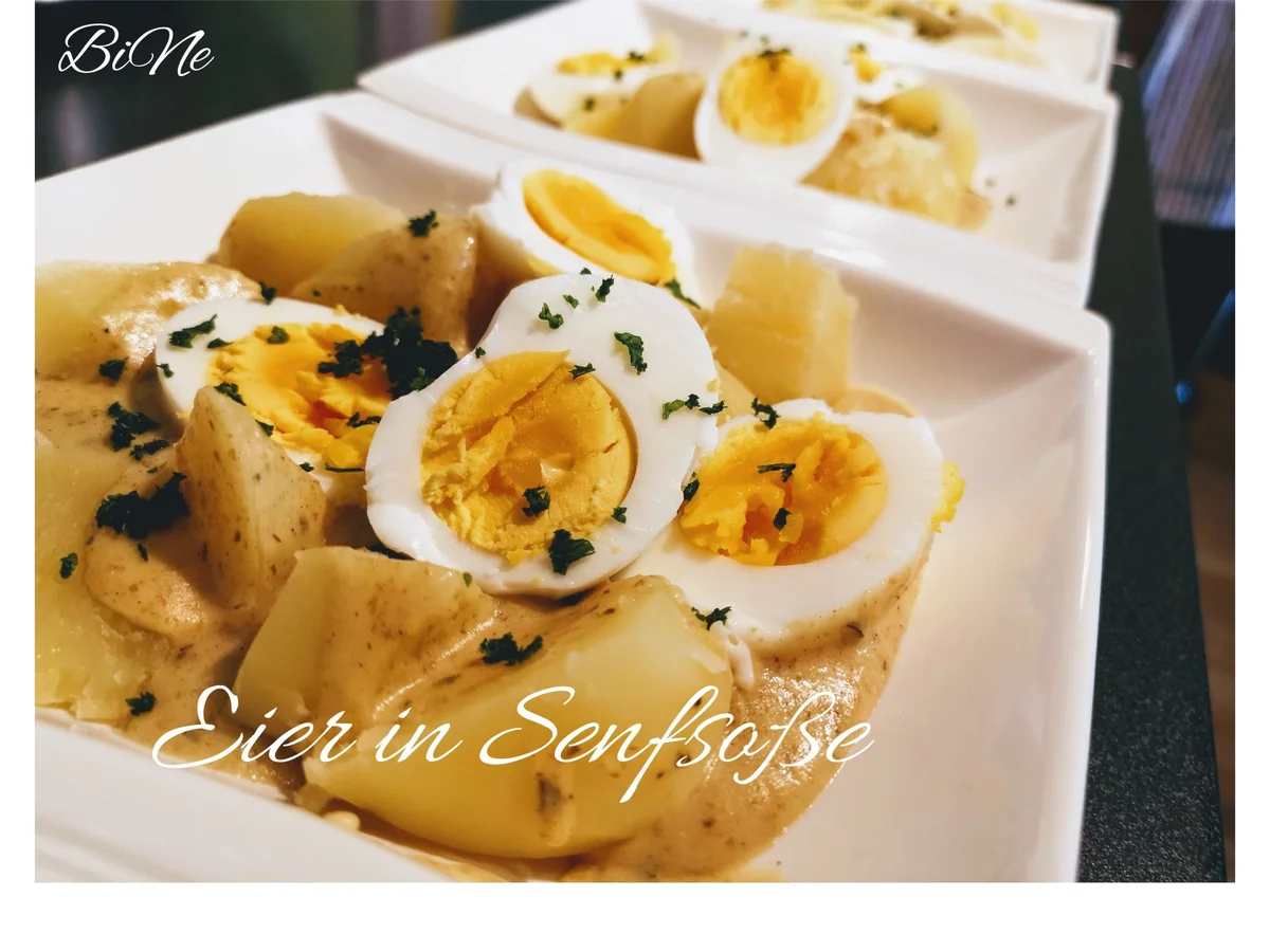Rezept: BiNe` S EIER IN SENFSOßE Bild Nr. 6 BiNe` S EIER IN SENFSOßE - Rezept - Bild Nr. 6