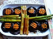 Gebratene Donggu Pilze mit grünem Spargel – Lu Xiang Gu - Rezept - Bild Nr. 2