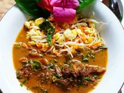 Rezept: Exotische, Glasnudelsuppe mit wรผrzigem Rindfleisch Bild Nr. 2 Exotische, Glasnudelsuppe mit wรผrzigem Rindfleisch - Rezept - Bild Nr. 2
