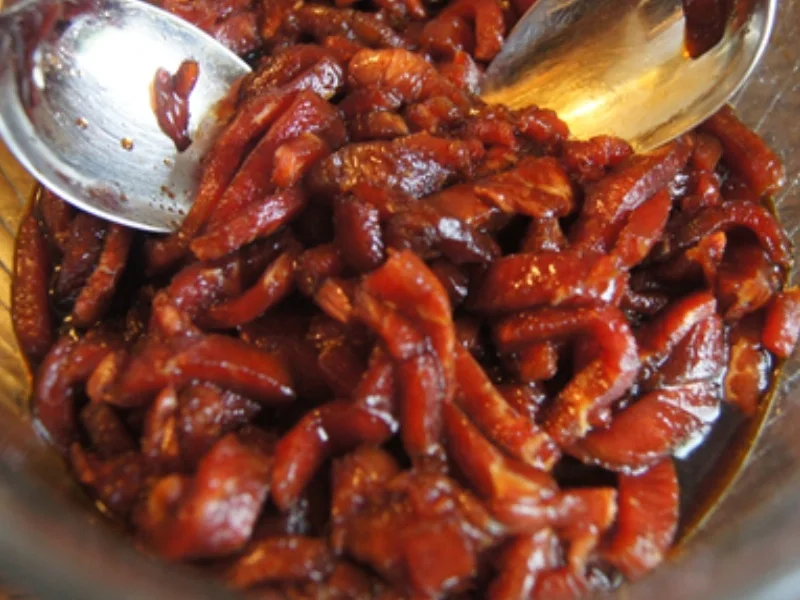 Rezept: Asiatische Nudeln mit Rindfleisch Bild Nr. 8 Asiatische Nudeln mit Rindfleisch - Rezept - Bild Nr. 8