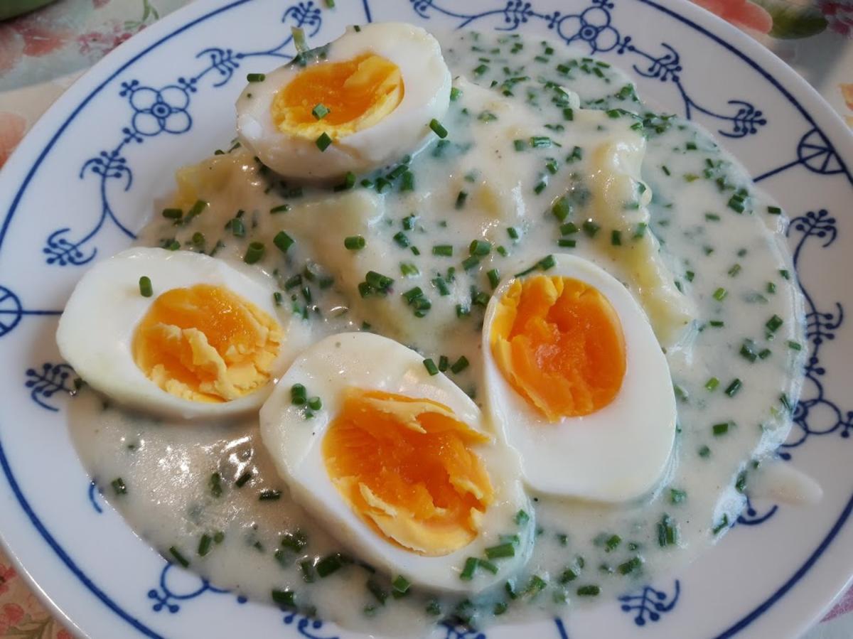 Spargel zu Eier in Schnittlauchsoße - Rezept - Bild Nr. 14