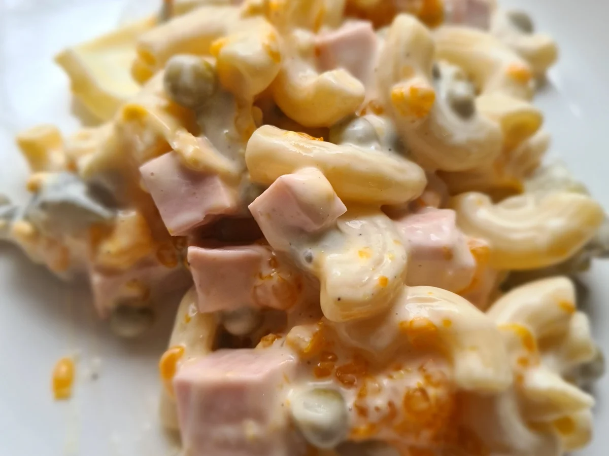 Rezept: Nudelsalat mit Mandarinen Bild Nr. 2 Nudelsalat mit Mandarinen - Rezept - Bild Nr. 2