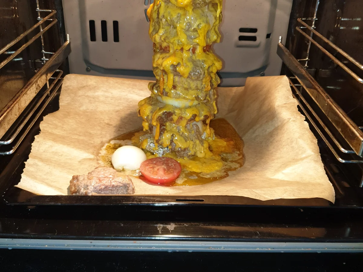 Rezept: Hamburger vom Spieß Bild Nr. 2 Hamburger vom Spieß - Rezept - Bild Nr. 2