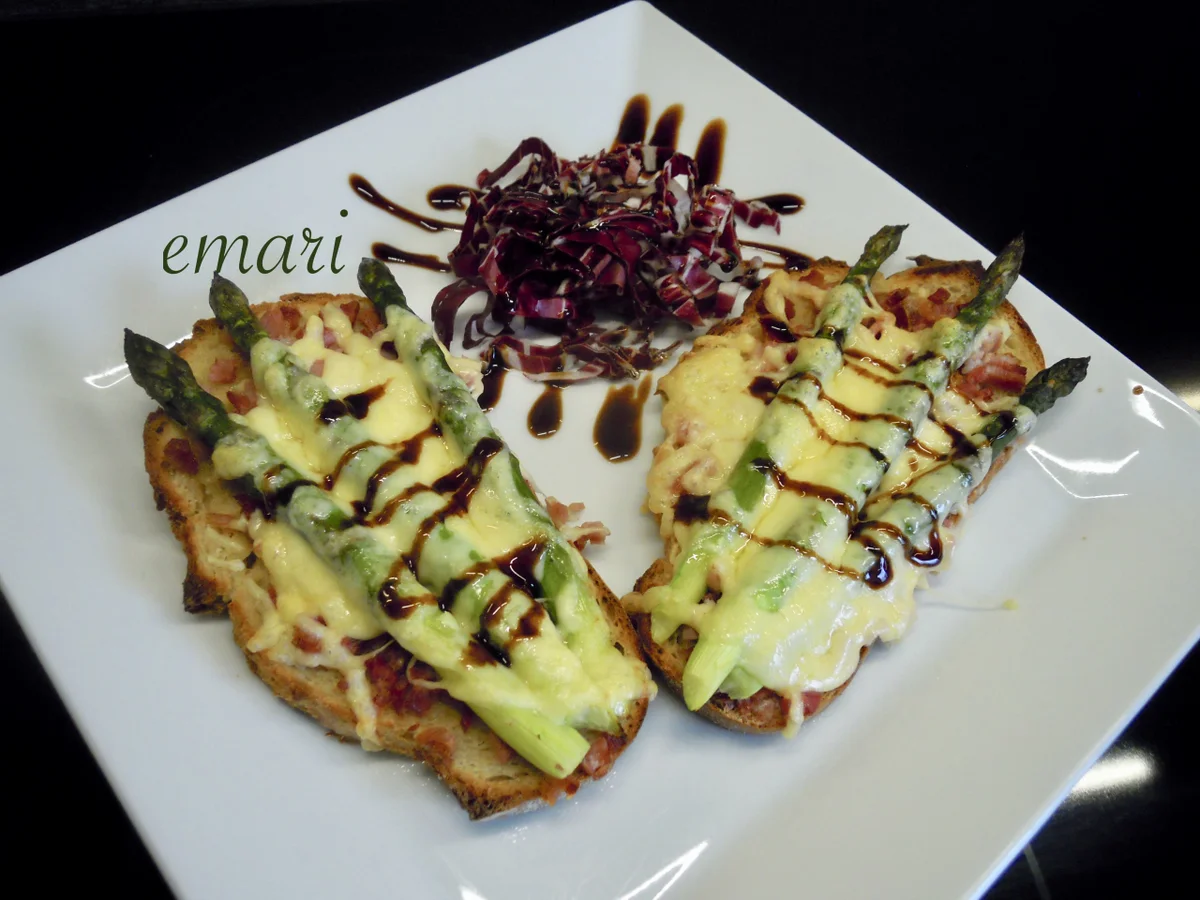 Spargel auf Bauerntoast - Rezept - Bild Nr. 9