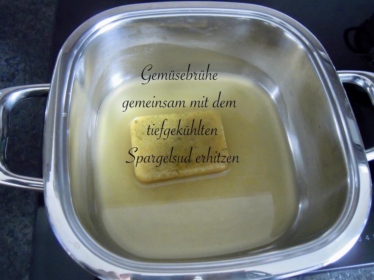 Grüner Spargel mit Schinken - Hollandaise - Rezept - Bild Nr. 4