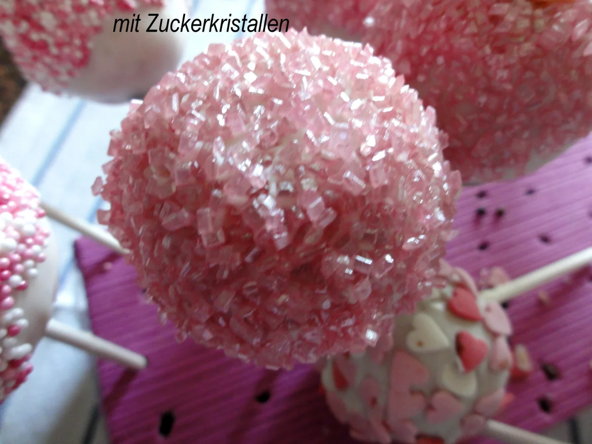 Biskuit:   CAKE ~ POPS (kleine Kuchen am Stiel) - Rezept - Bild Nr. 10381
