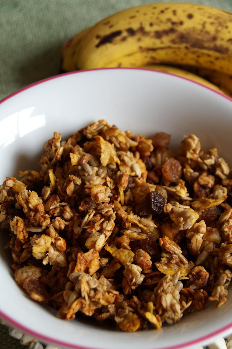 Frühstück: Bananen-Granola - Rezept - Bild Nr. 2