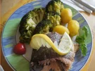 Lachsforelle mit Brokkoli und Baby-Pellkartoffeln - Rezept - Bild Nr. 2