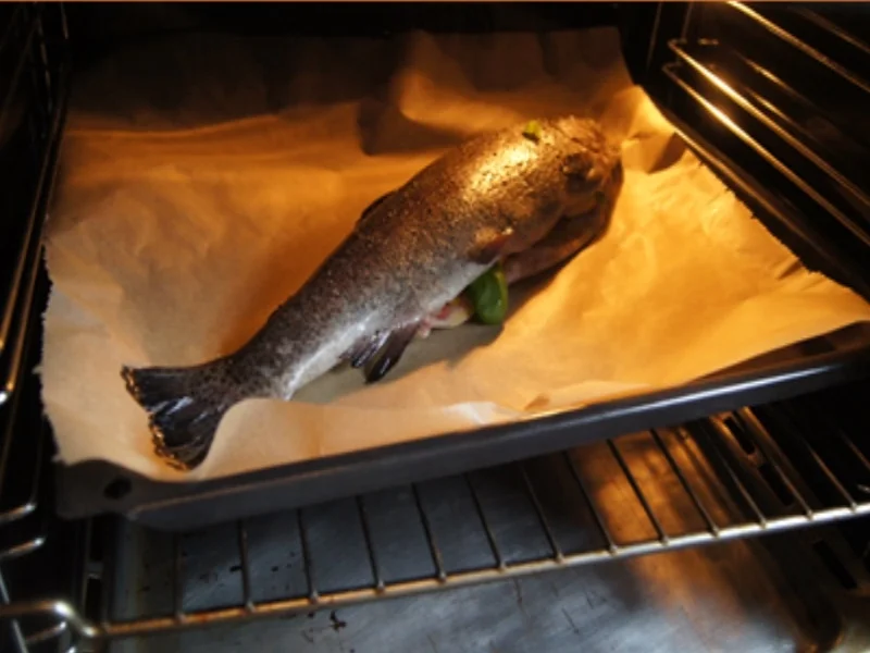 Rezept: Lachsforelle mit Brokkoli und Baby-Pellkartoffeln Bild Nr. 6 Lachsforelle mit Brokkoli und Baby-Pellkartoffeln - Rezept - Bild Nr. 6