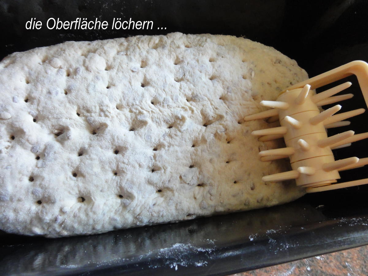 Brot:   KRUSTENBROT, herzhaft  mit Körnern + Saaten - Rezept - Bild Nr. 7