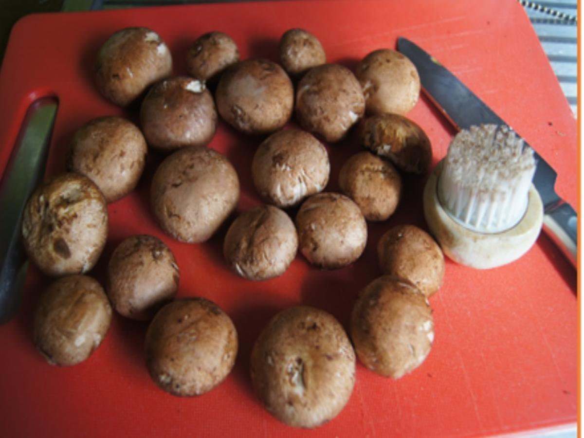 Hähnchen-Gemüse-Spieße mit Champignons und Basmatireis - Rezept - Bild Nr. 14