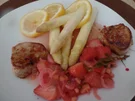 Ofenspargel mit Filet und Erdbeer-Chutney - Rezept - Bild Nr. 10383