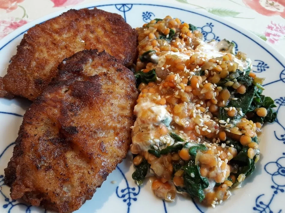 Rezept: Linsen mit Spinat Bild Nr. 3 Linsen mit Spinat - Rezept - Bild Nr. 3