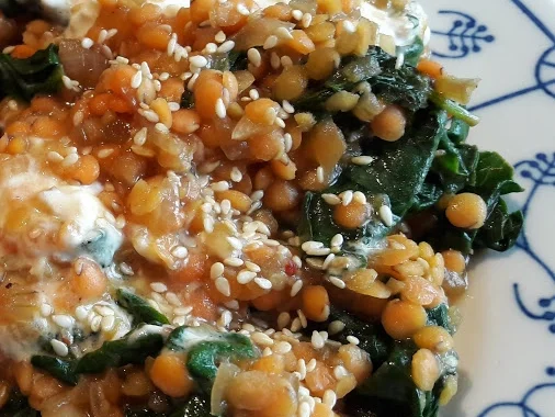 Rezept: Linsen mit Spinat Bild Nr. 9 Linsen mit Spinat - Rezept - Bild Nr. 9