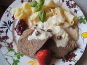 Tafelspitz mit Apfel-Kren und Bandnudeln - Rezept - Bild Nr. 2