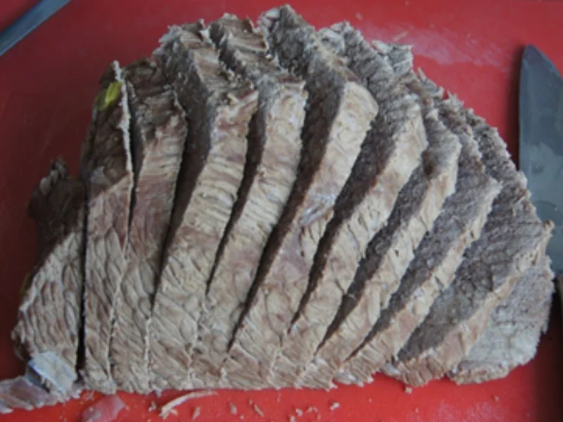 Tafelspitz mit Apfel-Kren und Bandnudeln - Rezept - Bild Nr. 9