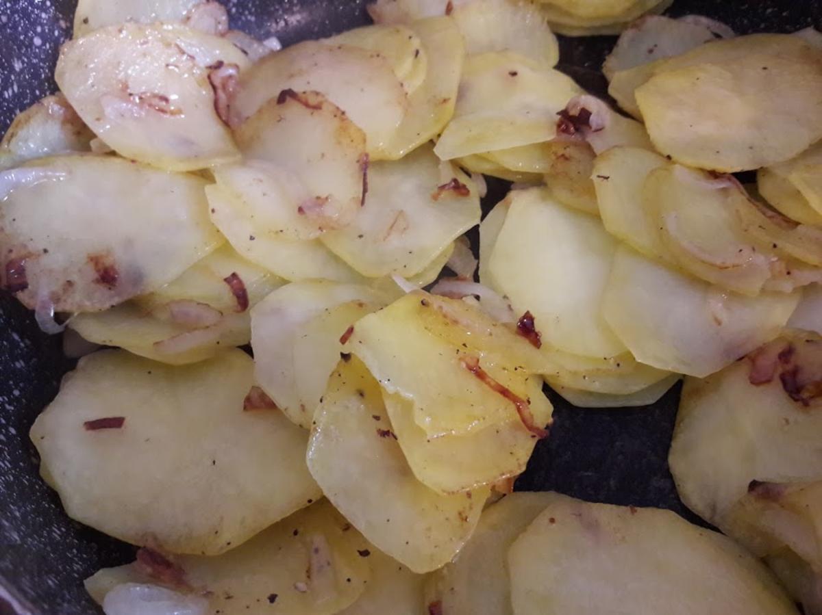 Schnitzel mit Bratkartoffeln - Rezept - Bild Nr. 10