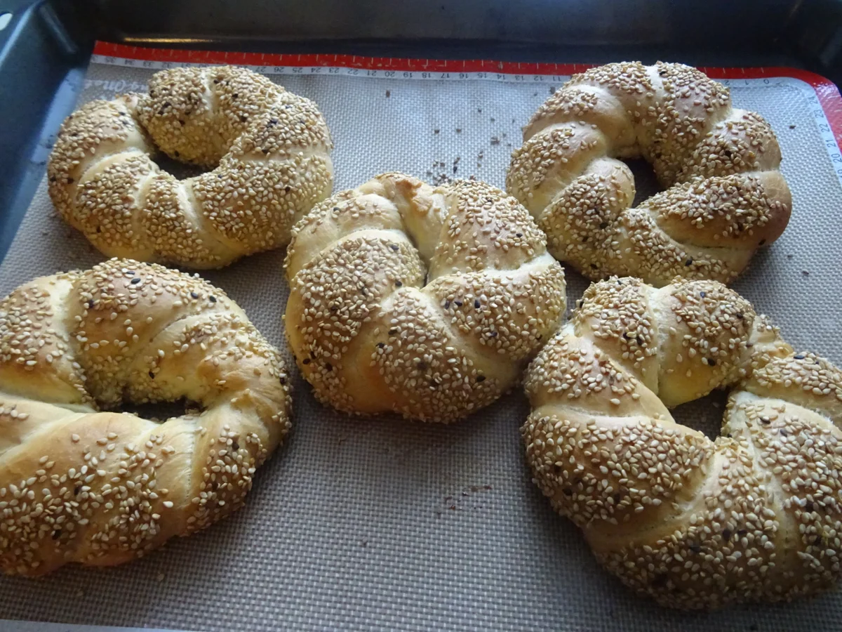 Sesam Ringe Simit - einfach - von barbara62