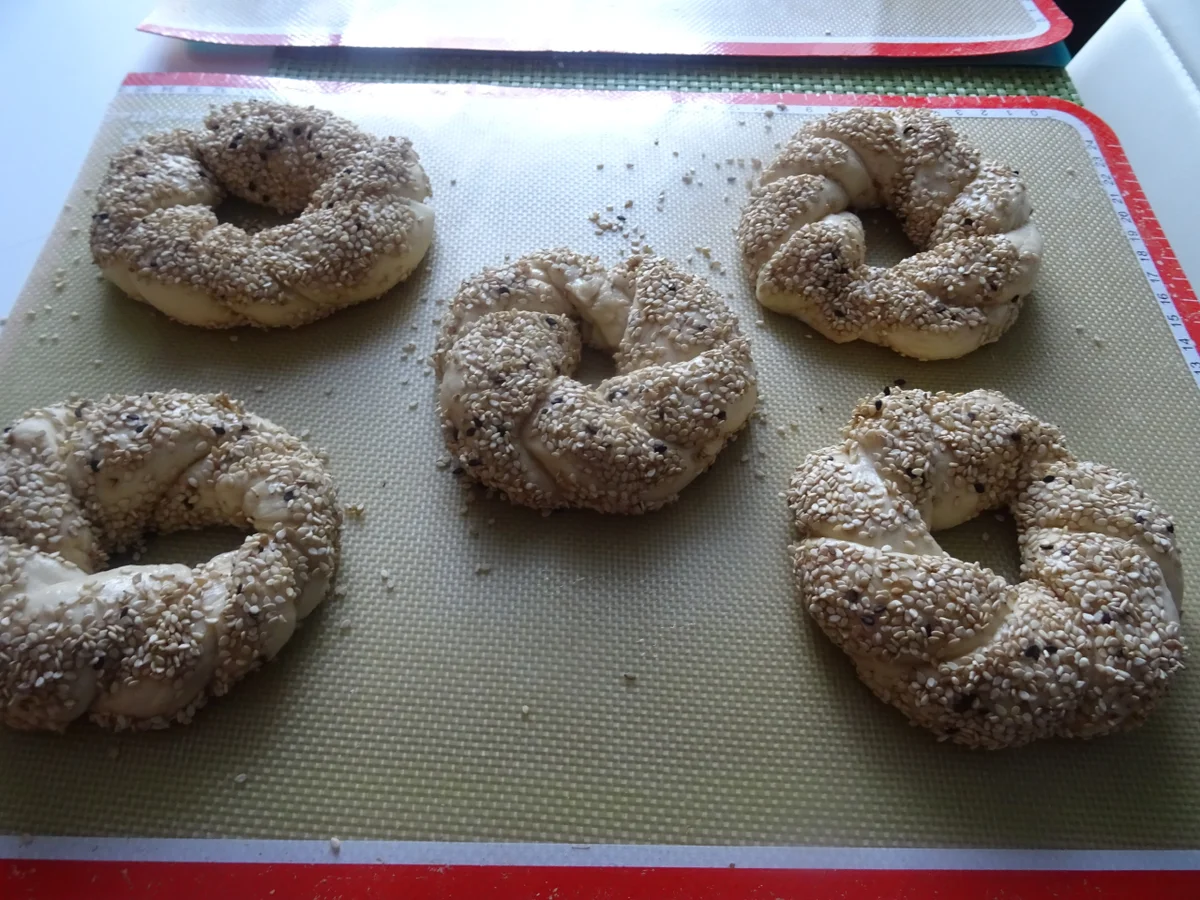 Sesam Ringe Simit - einfach - von barbara62