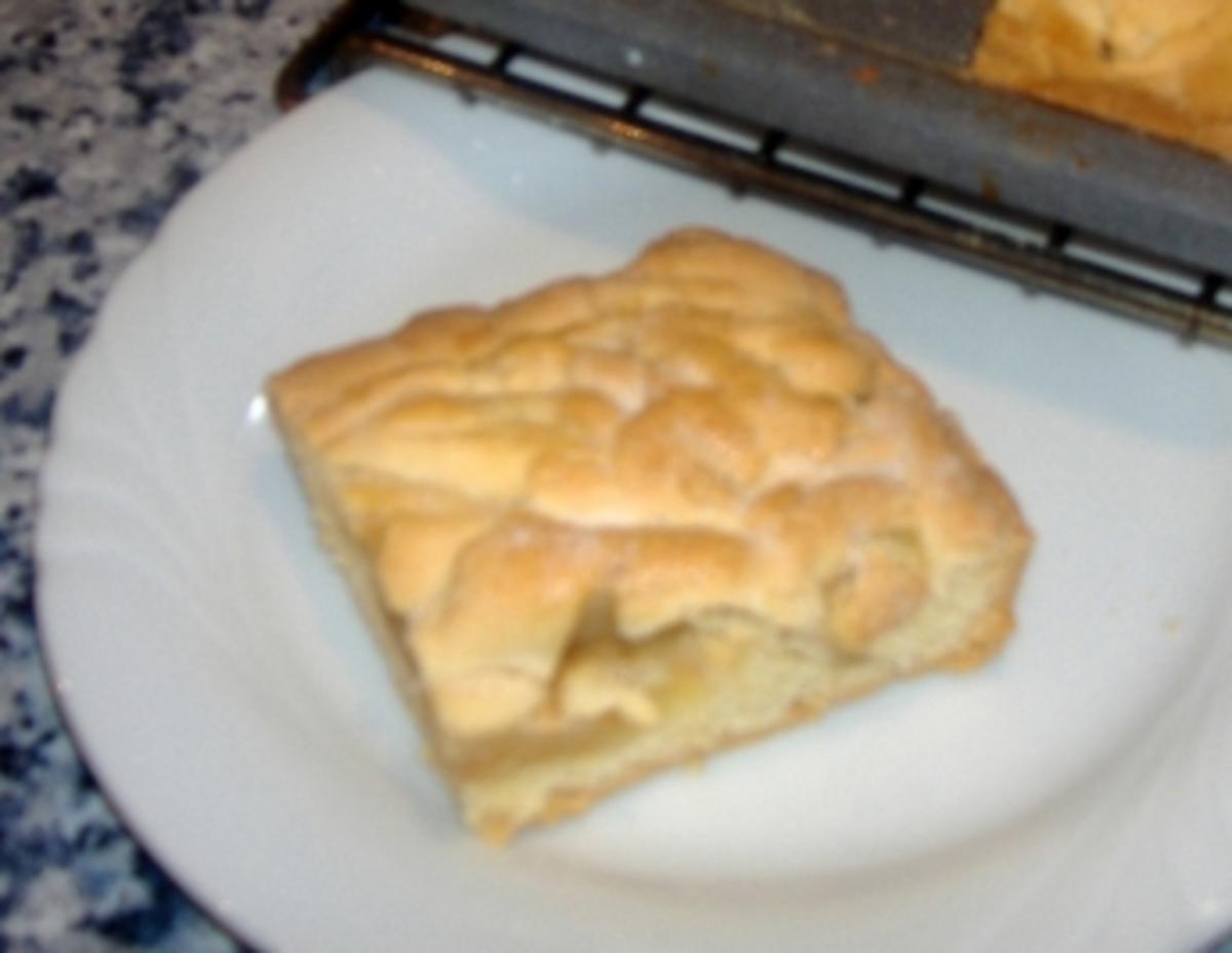 Bilder für Gedeckter Apfelkuchen vom Blech - Rezept