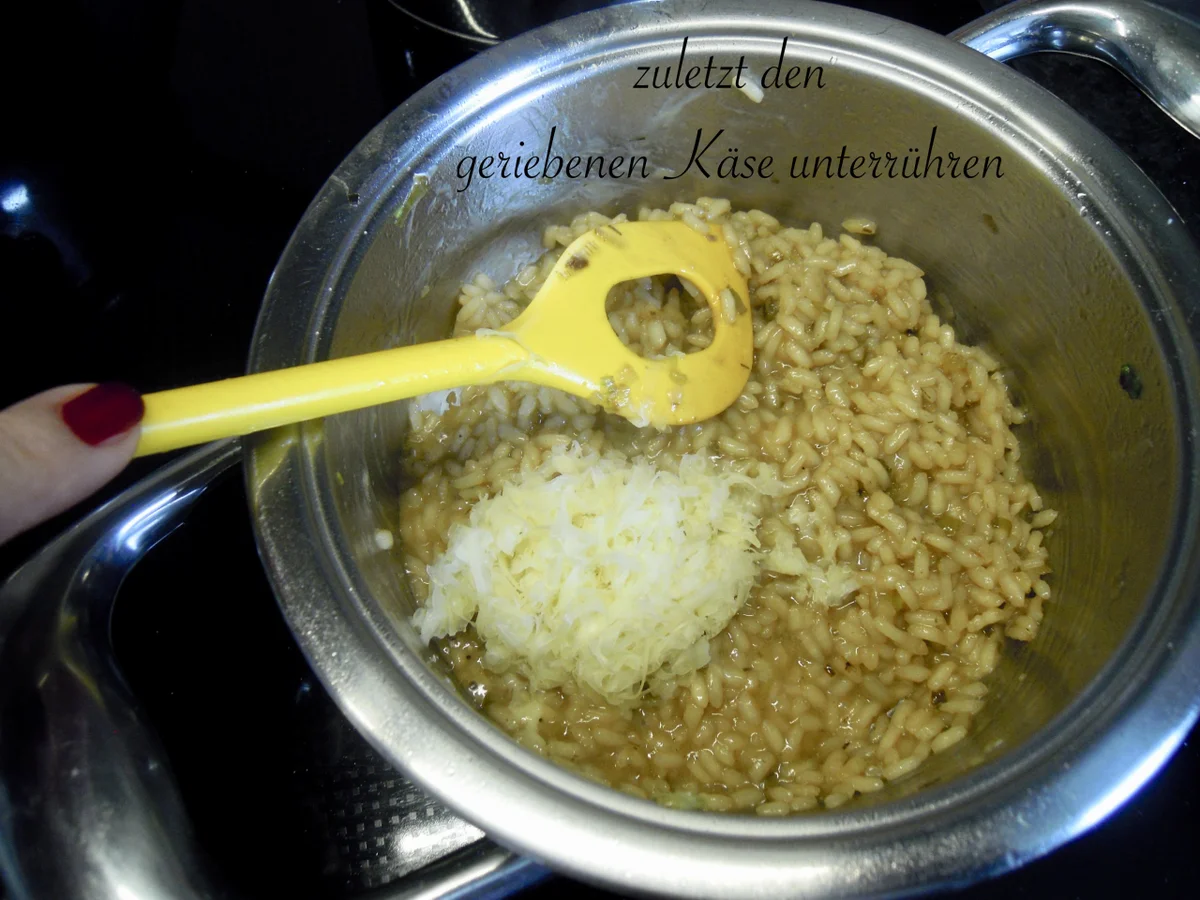 Spargel Risotto im Rucola Bett - Rezept - Bild Nr. 9