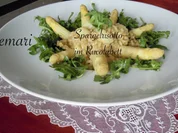 Spargel Risotto im Rucola Bett - Rezept - Bild Nr. 2