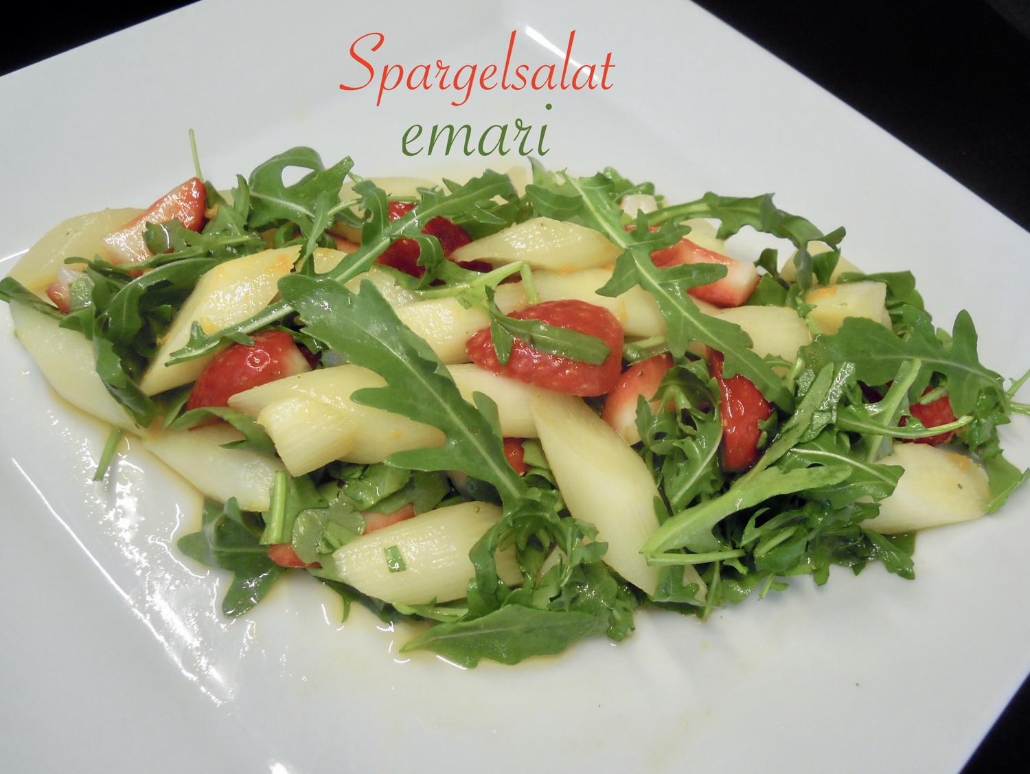 einfacher fruchtiger Spargelsalat - Rezept - kochbar.de