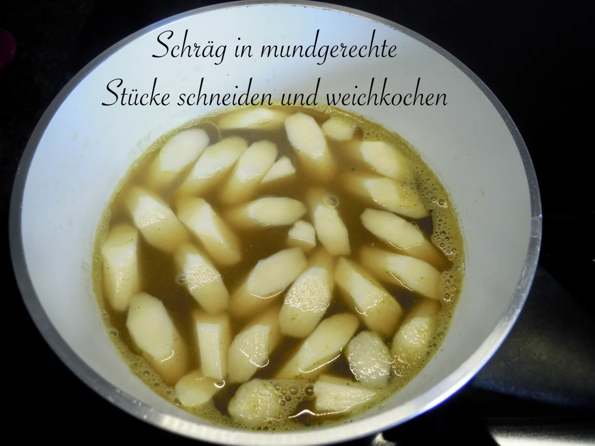 einfacher fruchtiger Spargel Salat - Rezept - Bild Nr. 4