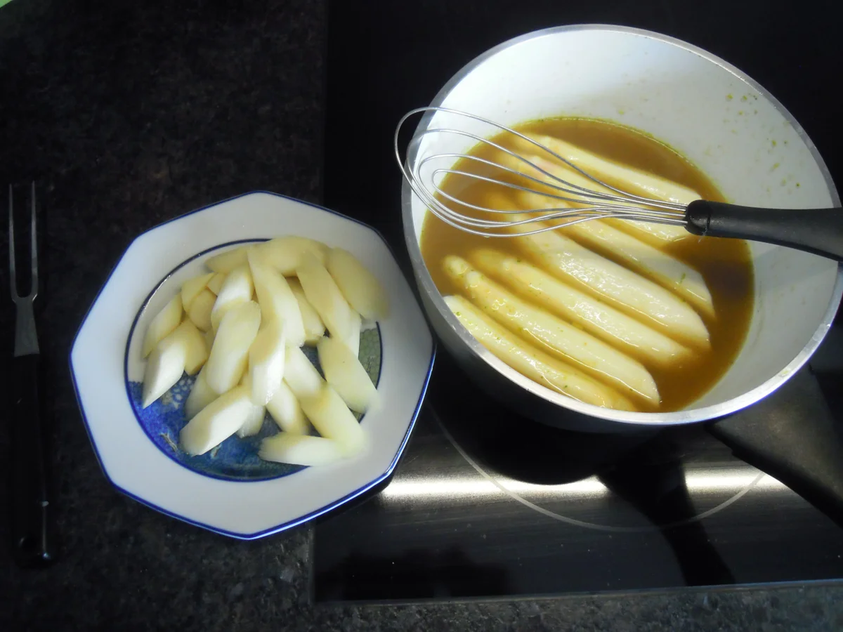 einfacher fruchtiger Spargel Salat - Rezept - Bild Nr. 5