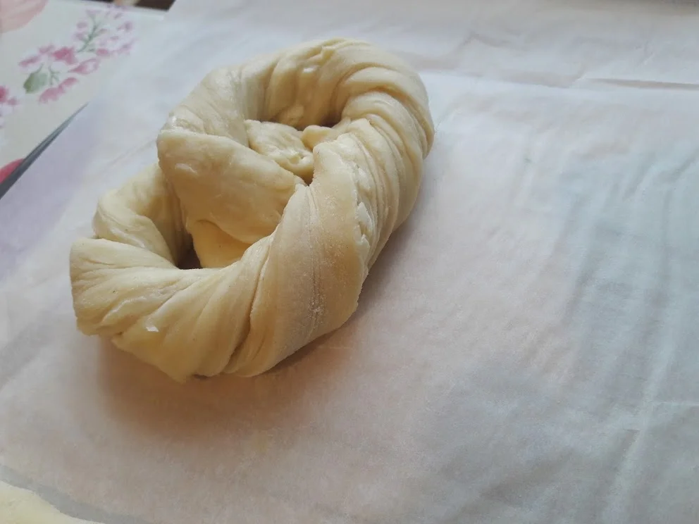 Mit Rhabarber gefüllte Puddingbrezeln - Rezept - Bild Nr. 21