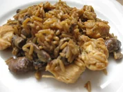 Rezept: Putengulasch mit braunen Champignons Bild Nr. 2 Putengulasch mit braunen Champignons - Rezept - Bild Nr. 2