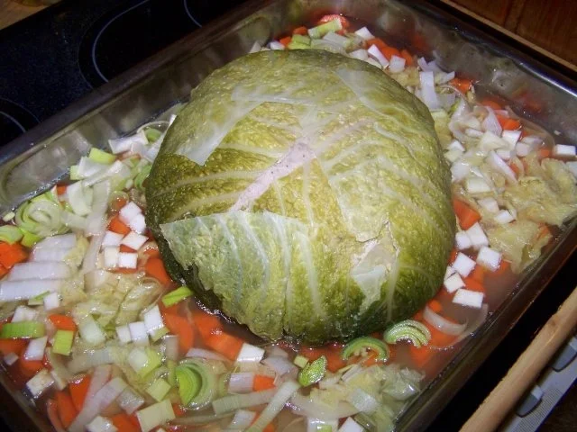 Rezept: gefüllter Wirsingkohl Bild Nr. 5 gefüllter Wirsingkohl - Rezept - Bild Nr. 5