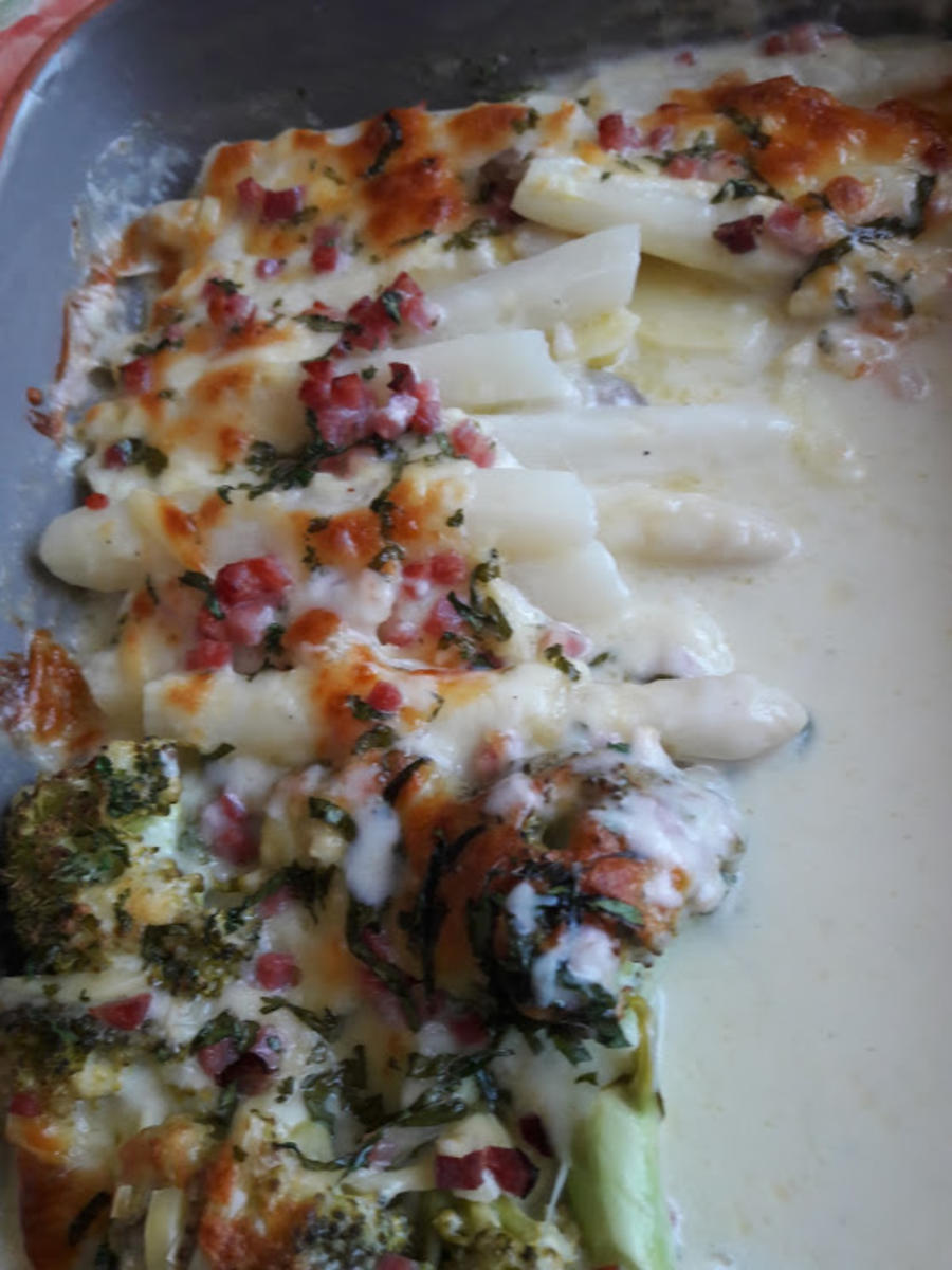 Spargel - Brokkoli - Auflauf - Rezept - Bild Nr. 16