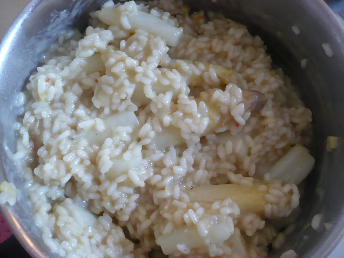 Spargel Risotto mit Lachs - Rezept - Bild Nr. 7