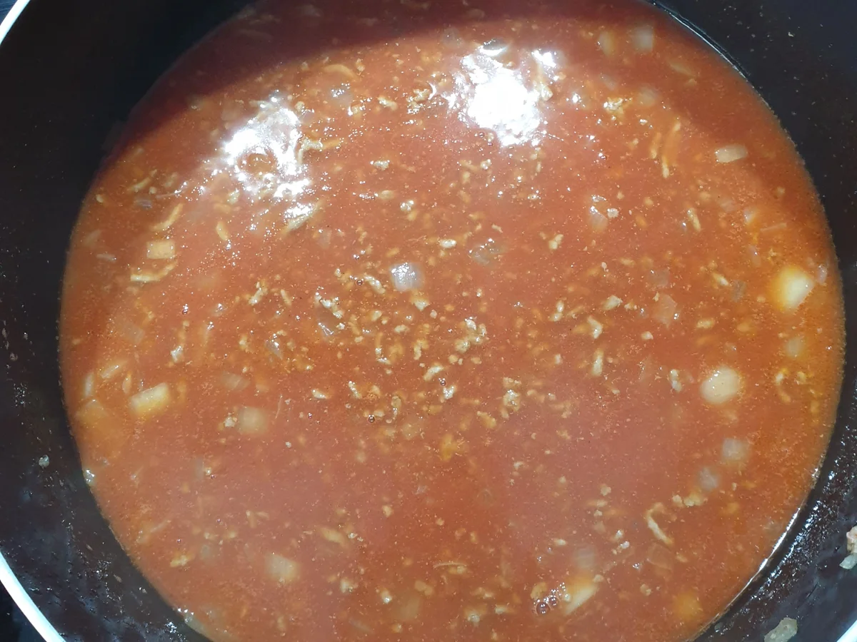 Hackfleisch Soße - Rezept - Bild Nr. 4
