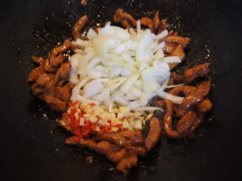 Rezept: Gebratene Nudeln mit Putenbrustfilet Bild Nr. 25 Gebratene Nudeln mit Putenbrustfilet - Rezept - Bild Nr. 25