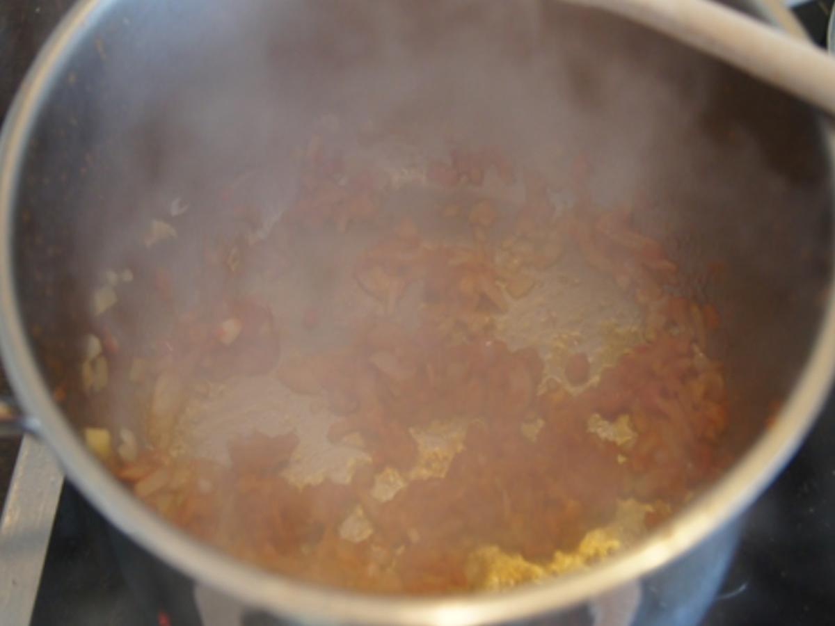 Asiatische Möhrensuppe mit Honig Putenspießen - einfach - von MausVoh