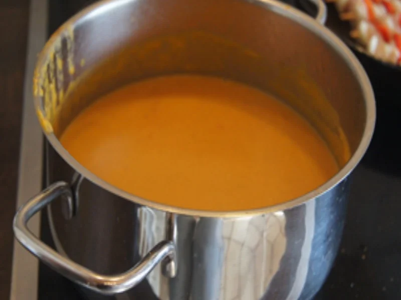 Asiatische Möhrensuppe mit Honig-Putenspießen - Rezept - Bild Nr. 20