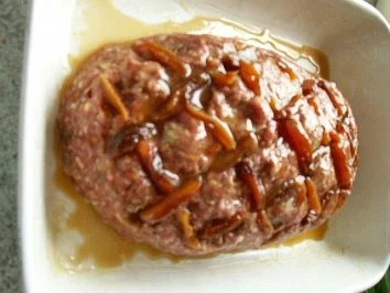 Rezept: Hackbraten orientalisch mit Couscous Hackbraten orientalisch mit Couscous - Rezept