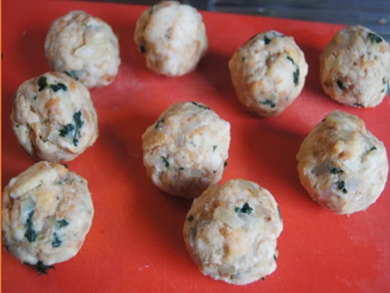 Semmelknödel mit Rahmsteinpilzen - Rezept - Bild Nr. 10