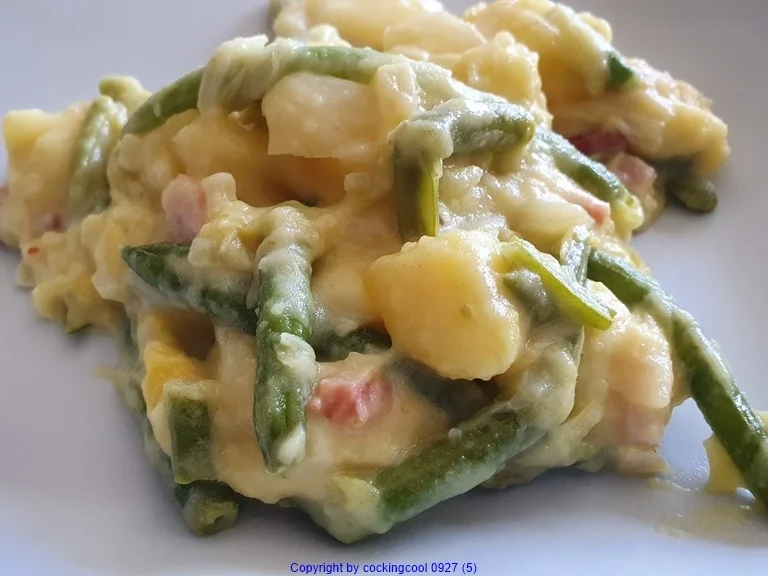 Kohl Bohnen Kartoffel und Grillwurst - Rezept - Bild Nr. 6