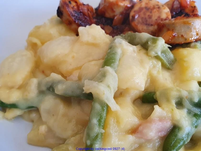 Kohl Bohnen Kartoffel und Grillwurst Rezept kochbar.de