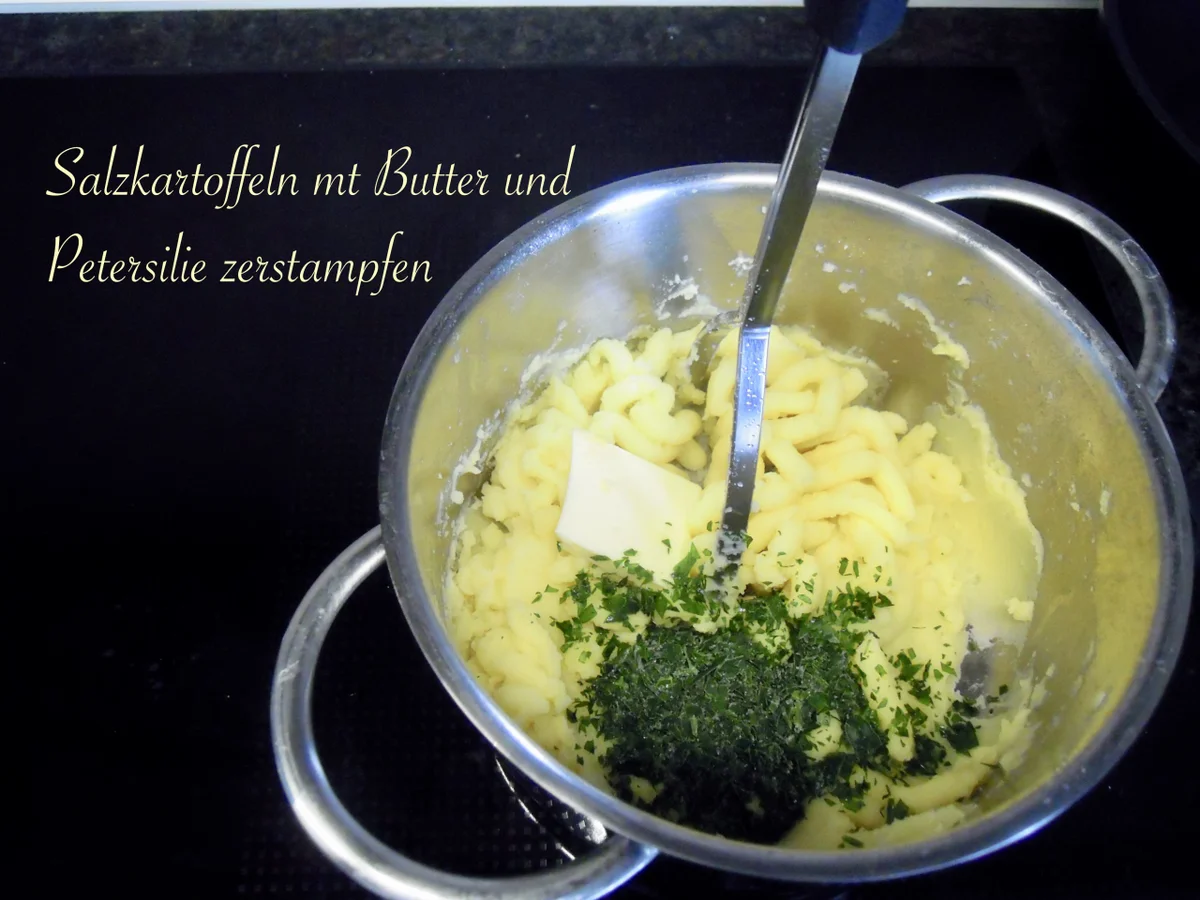 Kabeljau auf einem Paprika Sößchen - Rezept - Bild Nr. 4