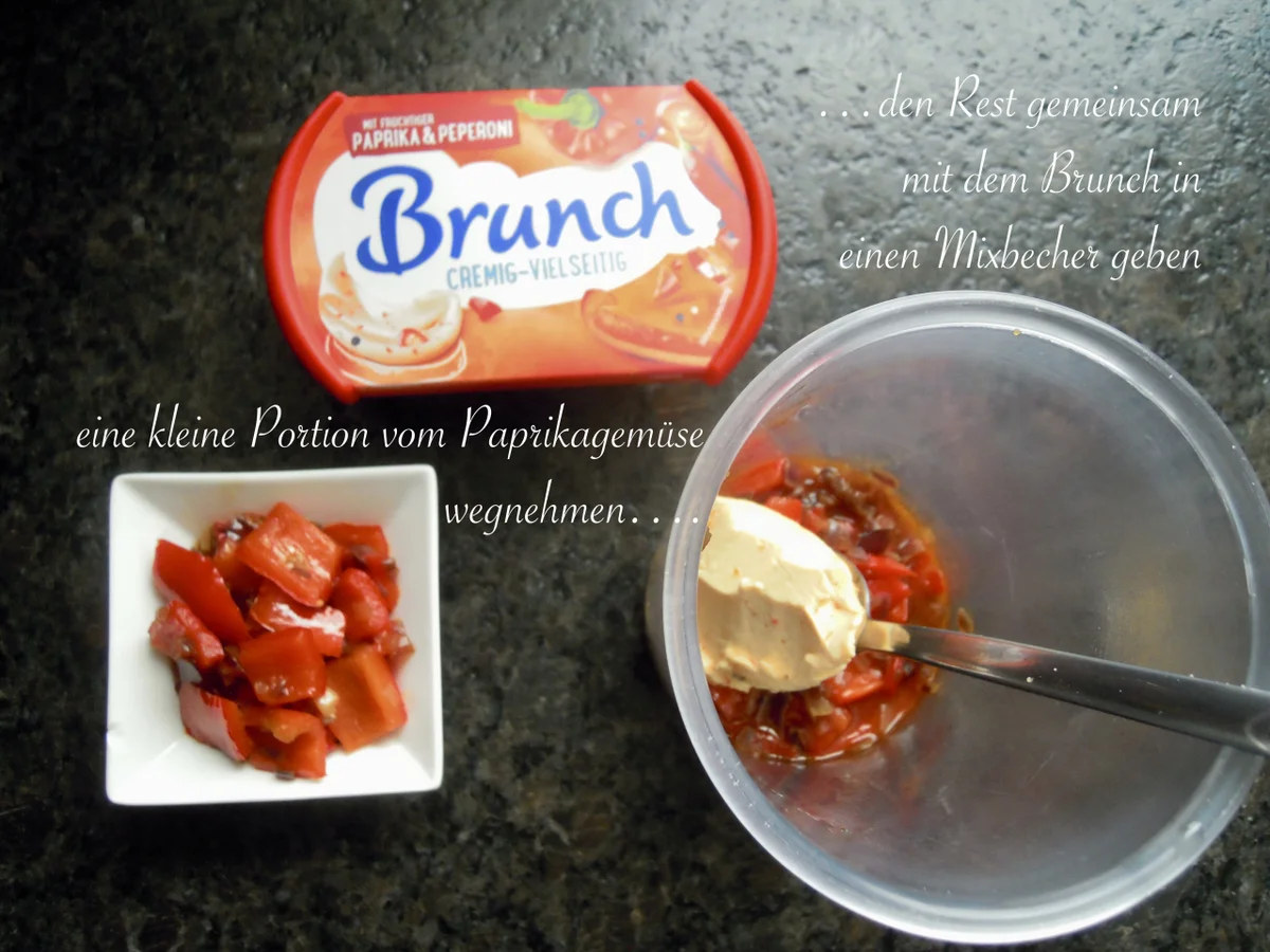 Kabeljau auf einem Paprika Sößchen - Rezept - Bild Nr. 8