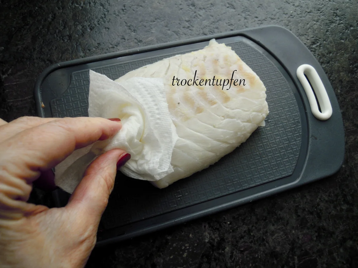 Kabeljau auf einem Paprika Sößchen - Rezept - Bild Nr. 10