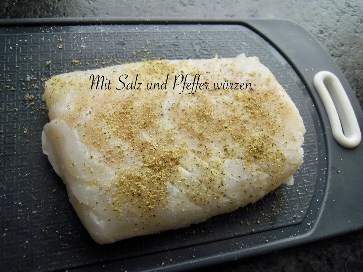 Kabeljau auf einem Paprika Sößchen - Rezept - Bild Nr. 11