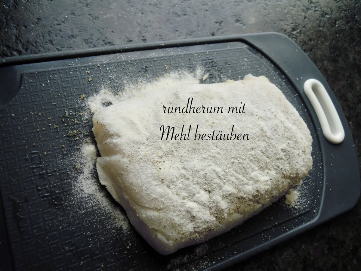 Kabeljau auf einem Paprika Sößchen - Rezept - Bild Nr. 12