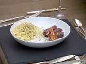 Rasen und Brandung, dazu Spaghetti aglio e olio - Rezept - Bild Nr. 2