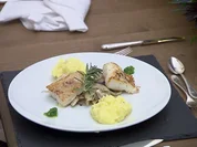 Rezept: Loins vom Kabeljau mit geschmortem Fenchel und Kartoffelstampf Bild Nr. 2 Loins vom Kabeljau mit geschmortem Fenchel und Kartoffelstampf - Rezept - Bild Nr. 2
